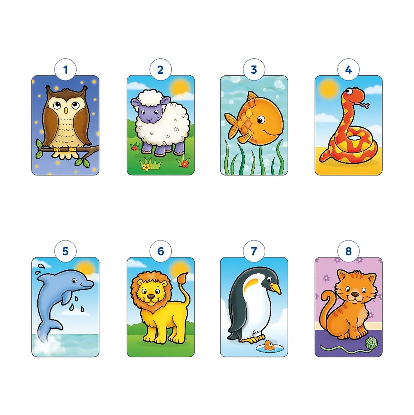 Orchard Toys Animal Match Game Misplaced Pieces 170