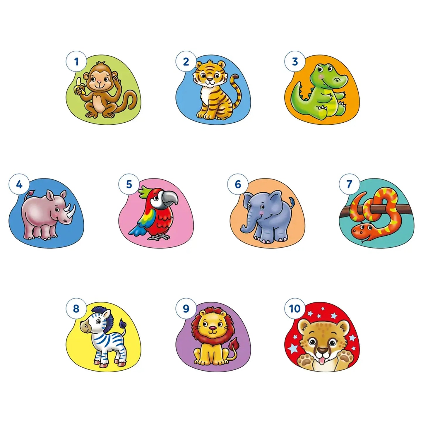 Orchard Toys Jumble Jungle Game Misplaced Pieces 188