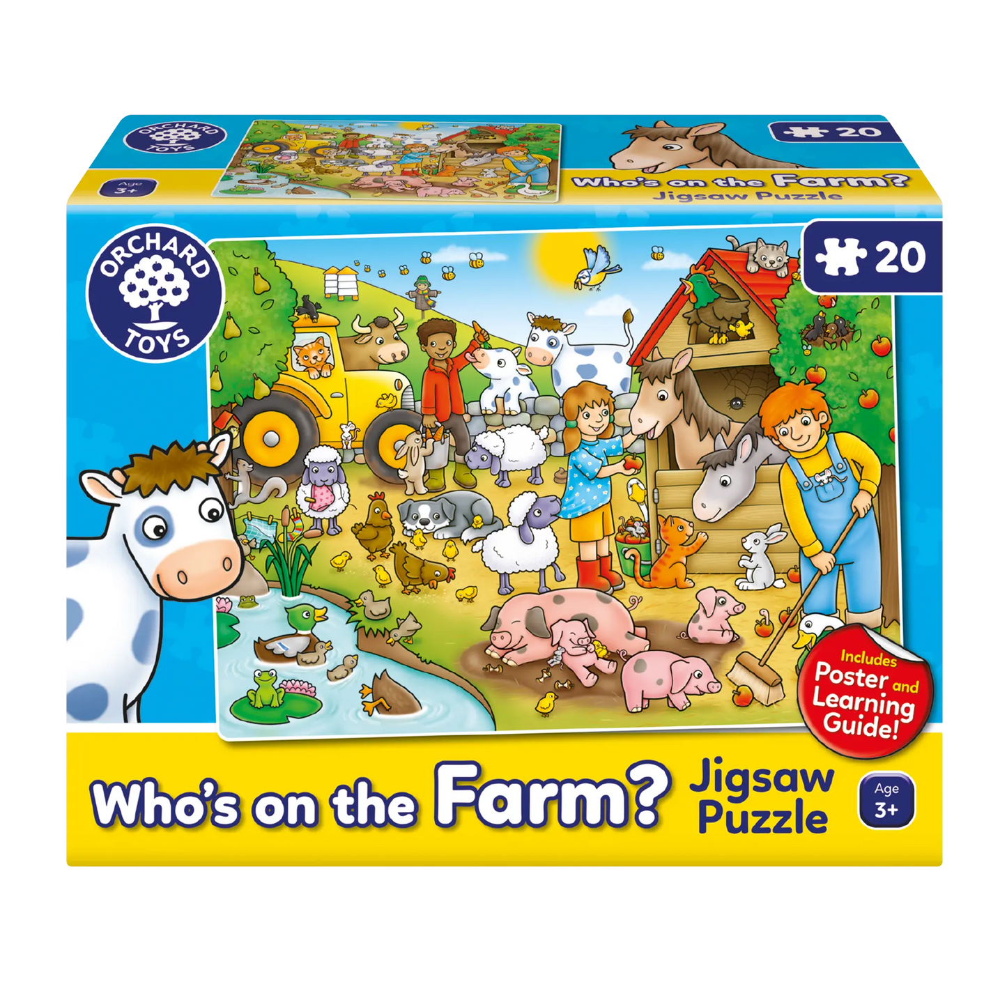 Orchard Toys Who's On The Farm? Jigsaw Puzzle 4