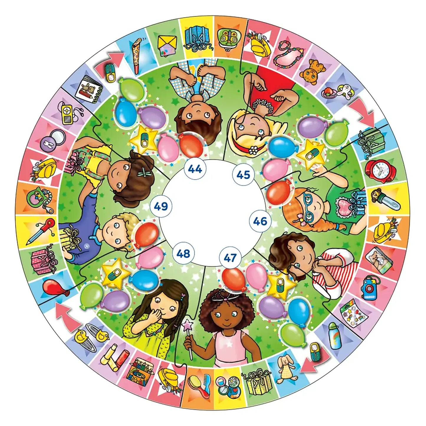 Orchard Toys Party, Party, Party Board Game Misplaced Pieces 1