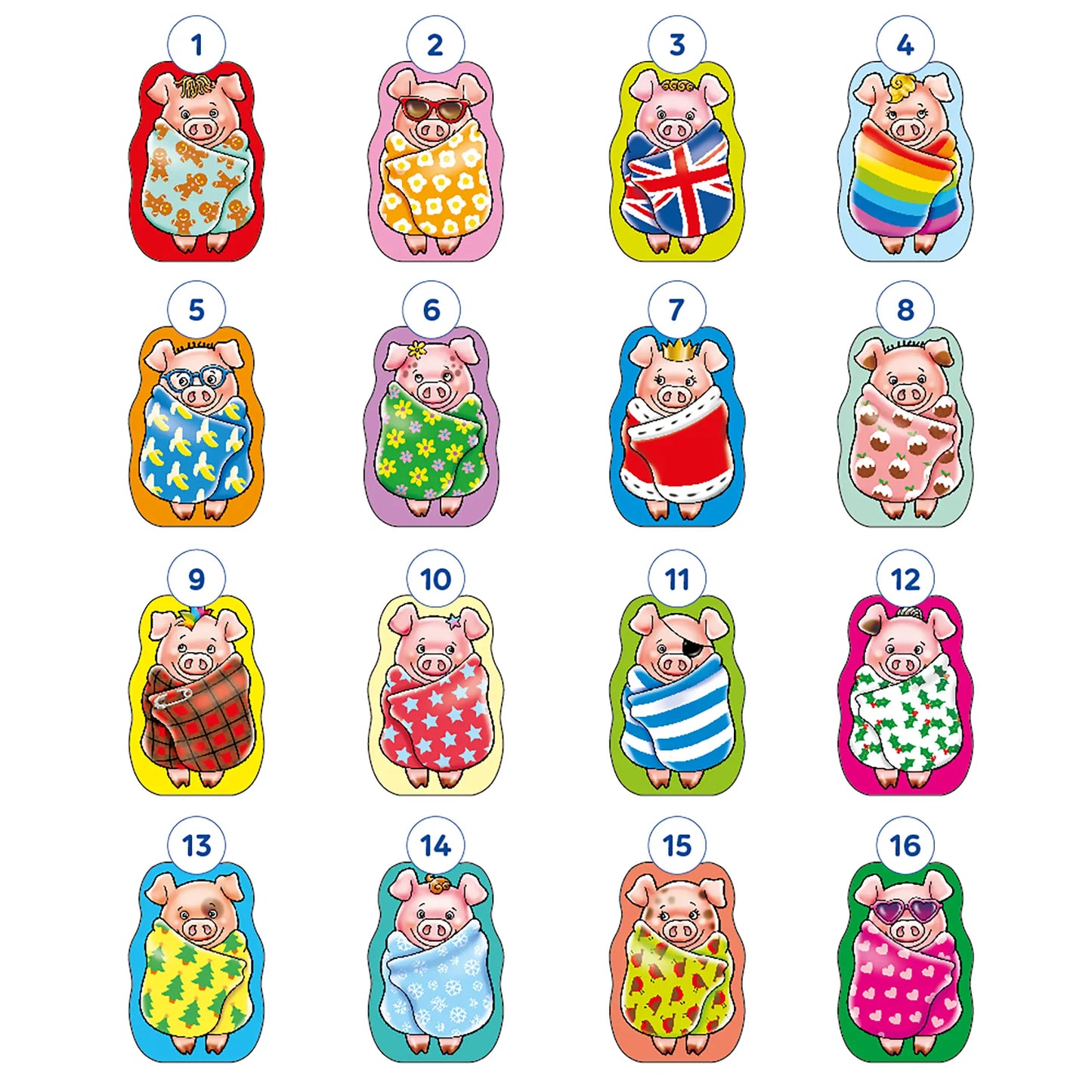 Orchard Toys Pigs In Blankets Misplaced Pieces 301