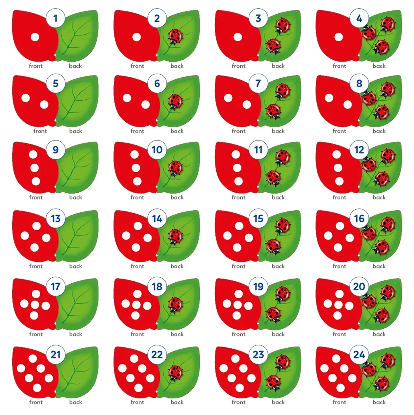 Orchard Toys The Game of Ladybirds Misplaced Pieces 215