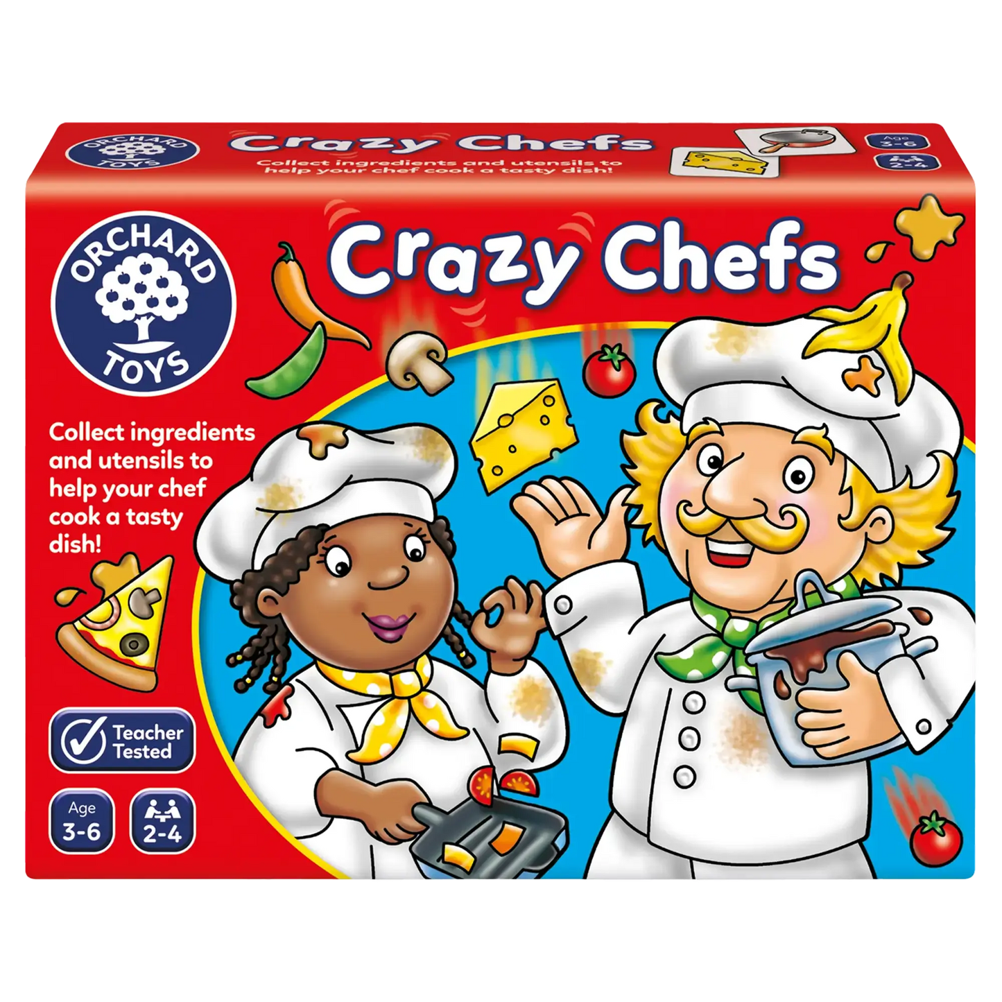 Orchard Toys Crazy Chefs Game 90