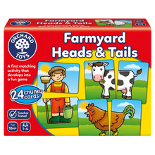 Orchard Toys Farmyard Heads and Tails Game 91