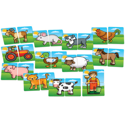 Orchard Toys Farmyard Heads and Tails Game 2