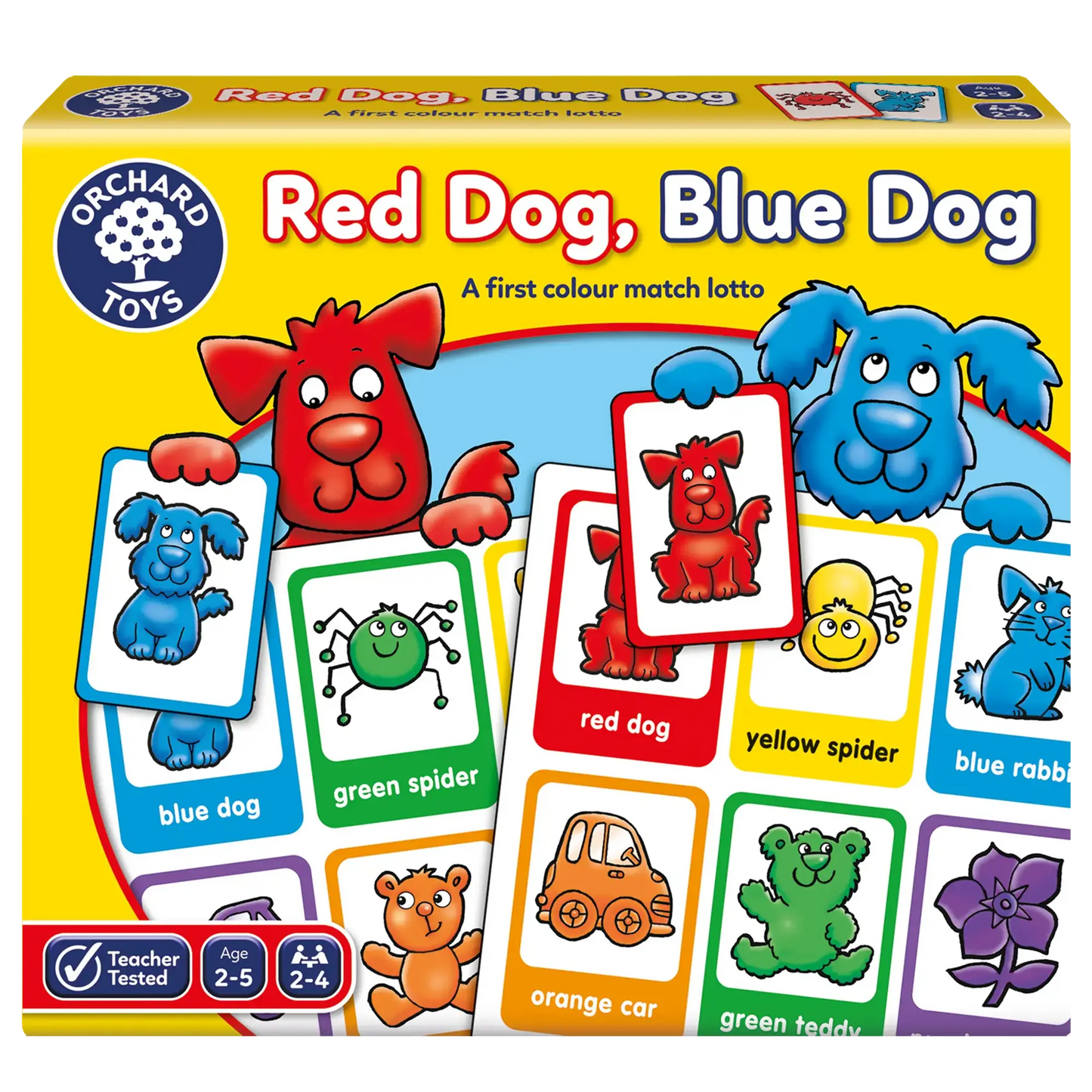 Orchard Toys Red Dog, Blue Dog Game 1