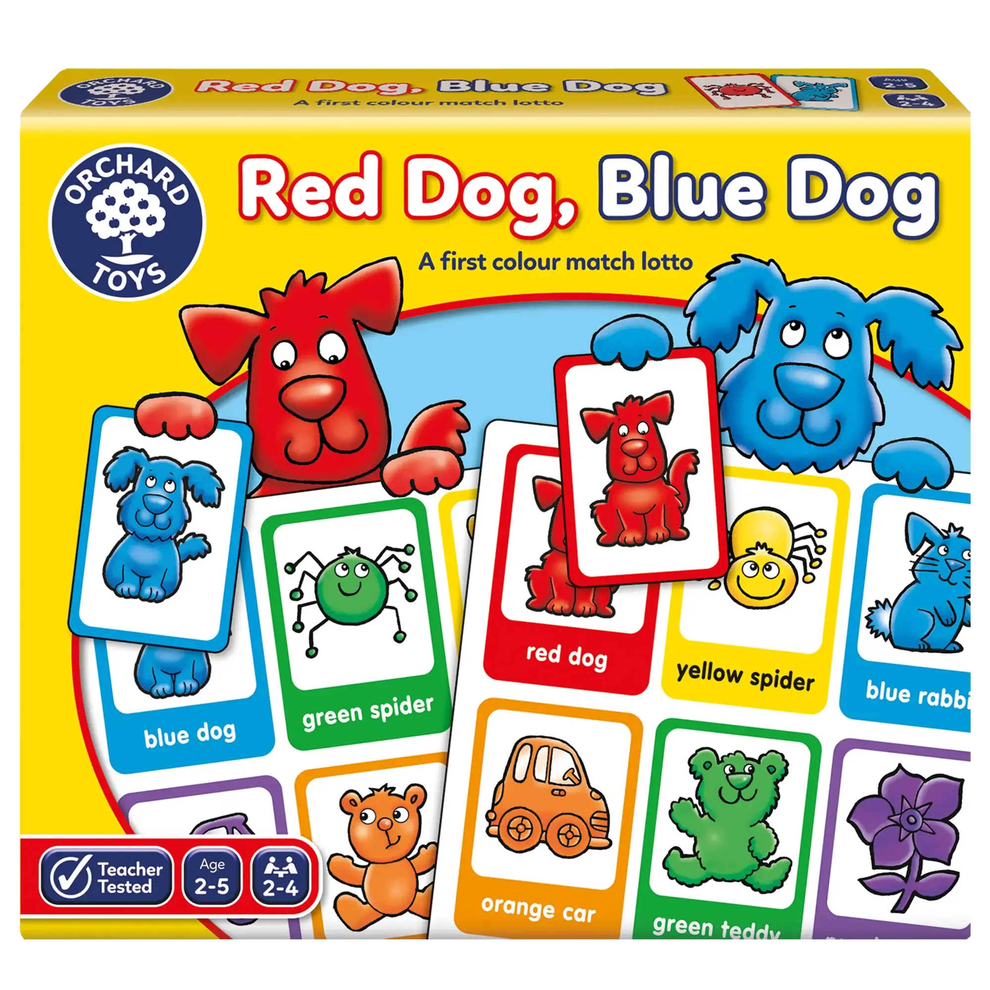 Orchard Toys Red Dog, Blue Dog Game 1