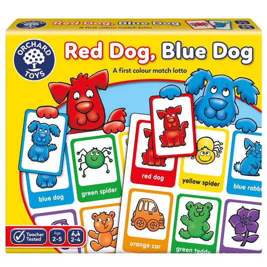 Orchard Toys Red Dog, Blue Dog Game 1