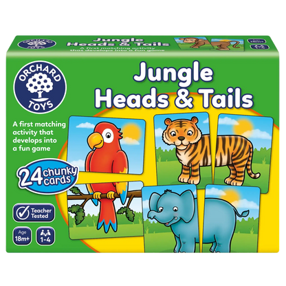 Orchard Toys Jungle Heads & Tails Game 142