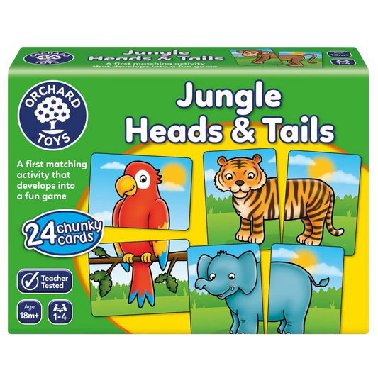 Orchard Toys Jungle Heads & Tails Game 142