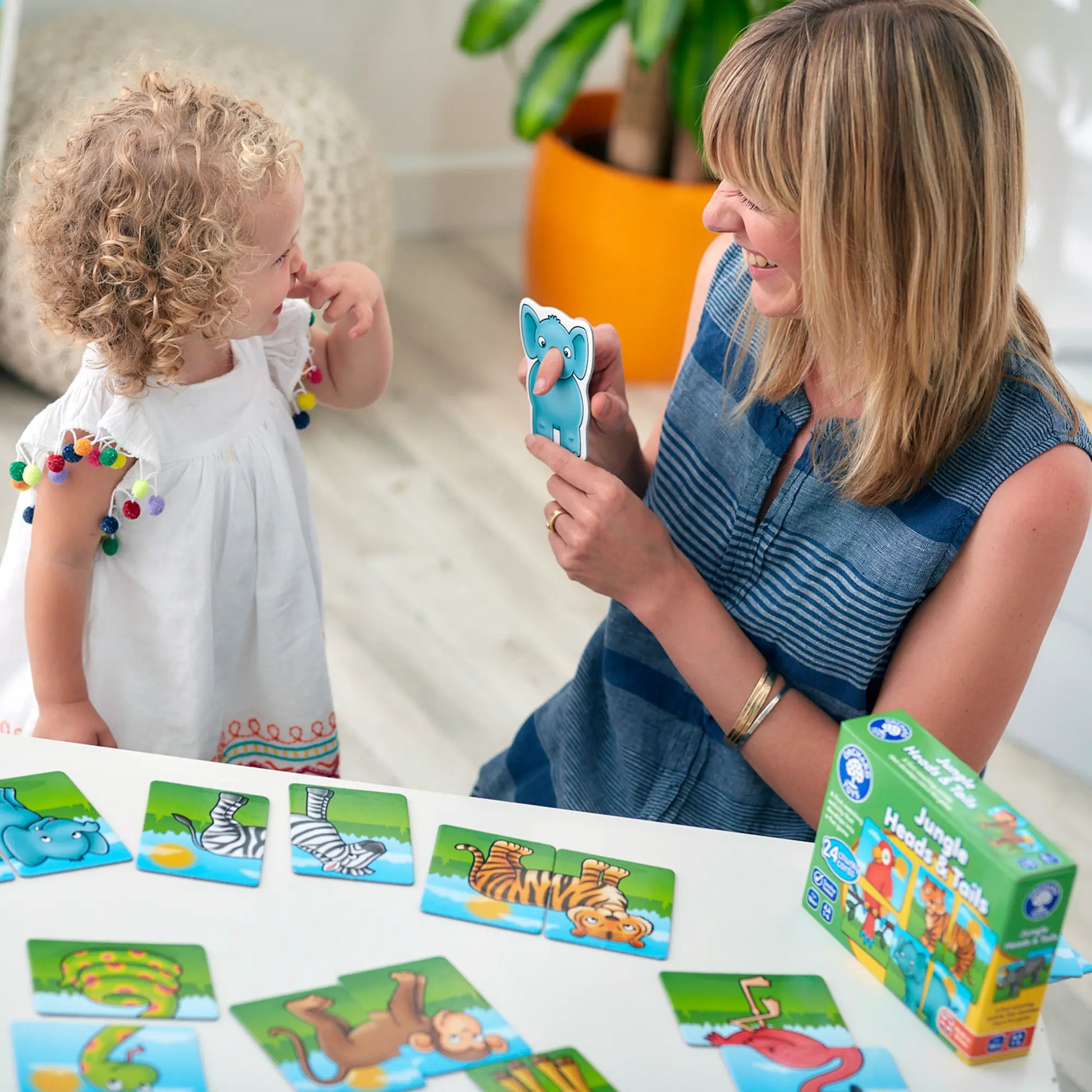 Orchard Toys Jungle Heads & Tails Game 5