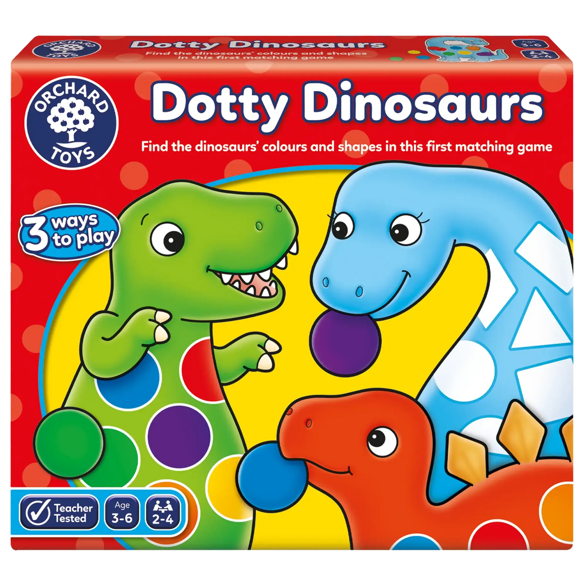 Orchard Toys Dotty Dinosaurs Game 99