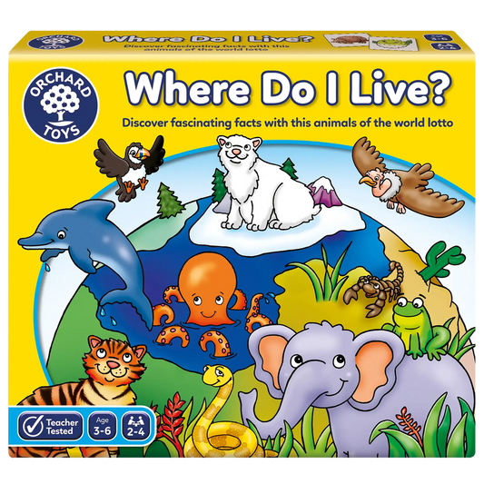 Orchard Toys Where Do I Live Game 100