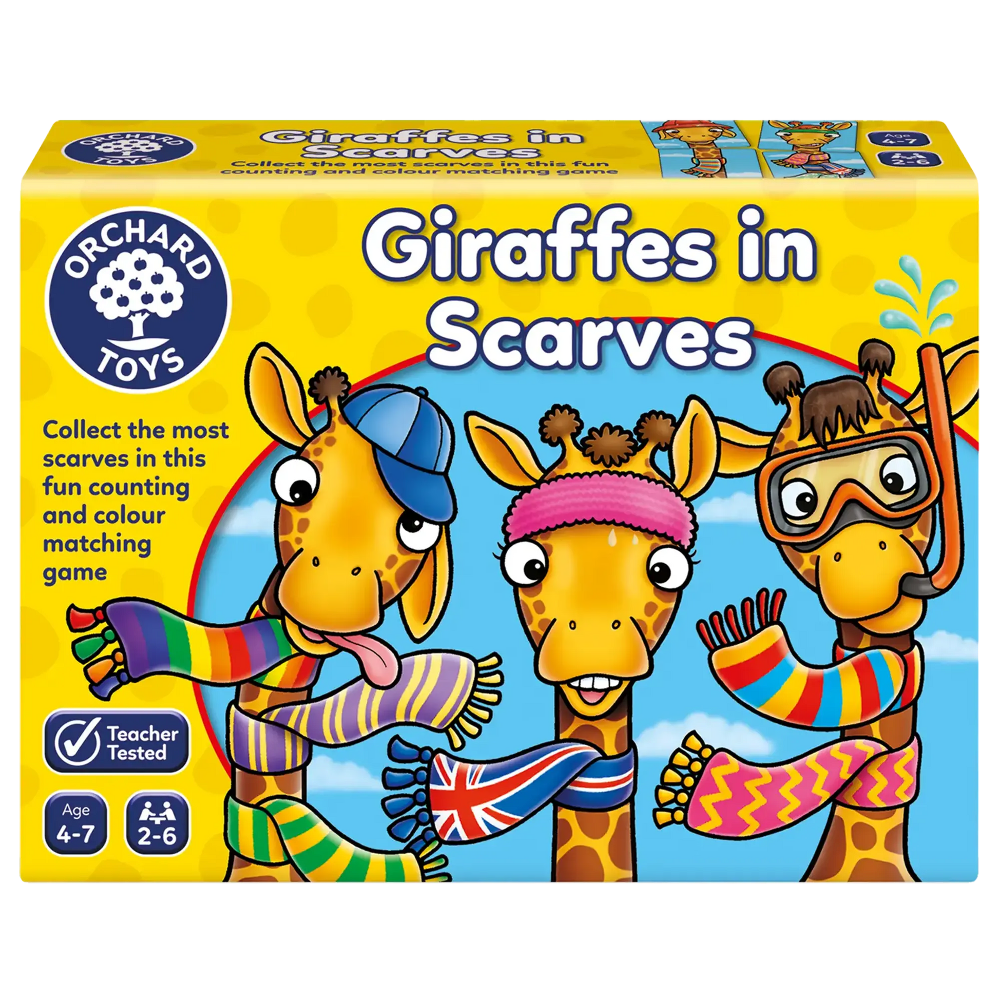Orchard Toys Giraffes in Scarves Game 141