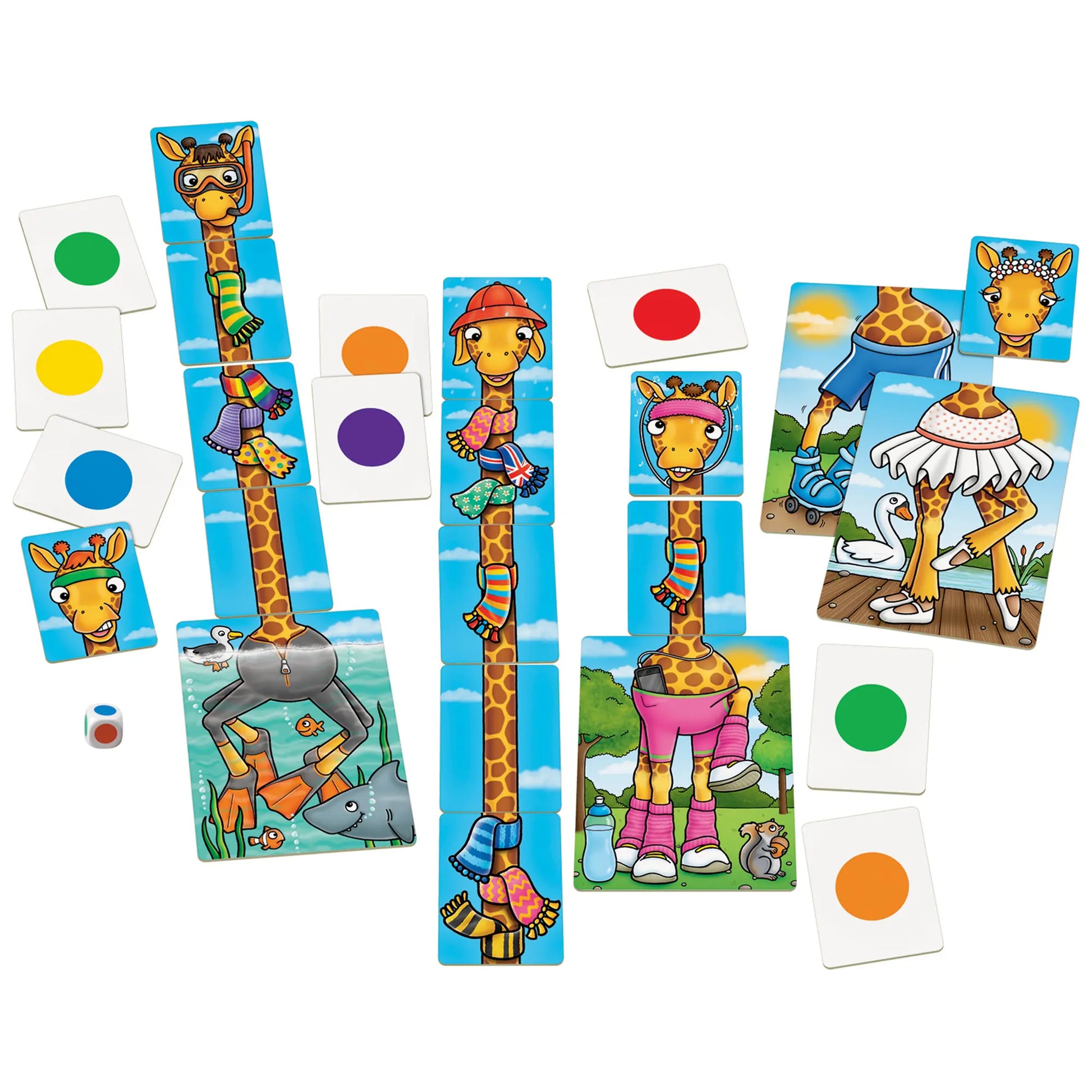 Orchard Toys Giraffes in Scarves Game 2