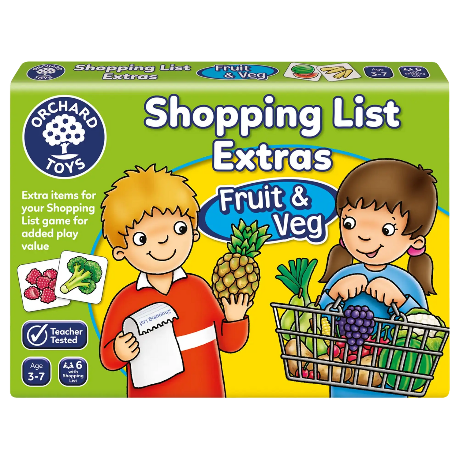 Orchard Toys Shopping List Extras - Fruit & Veg 105