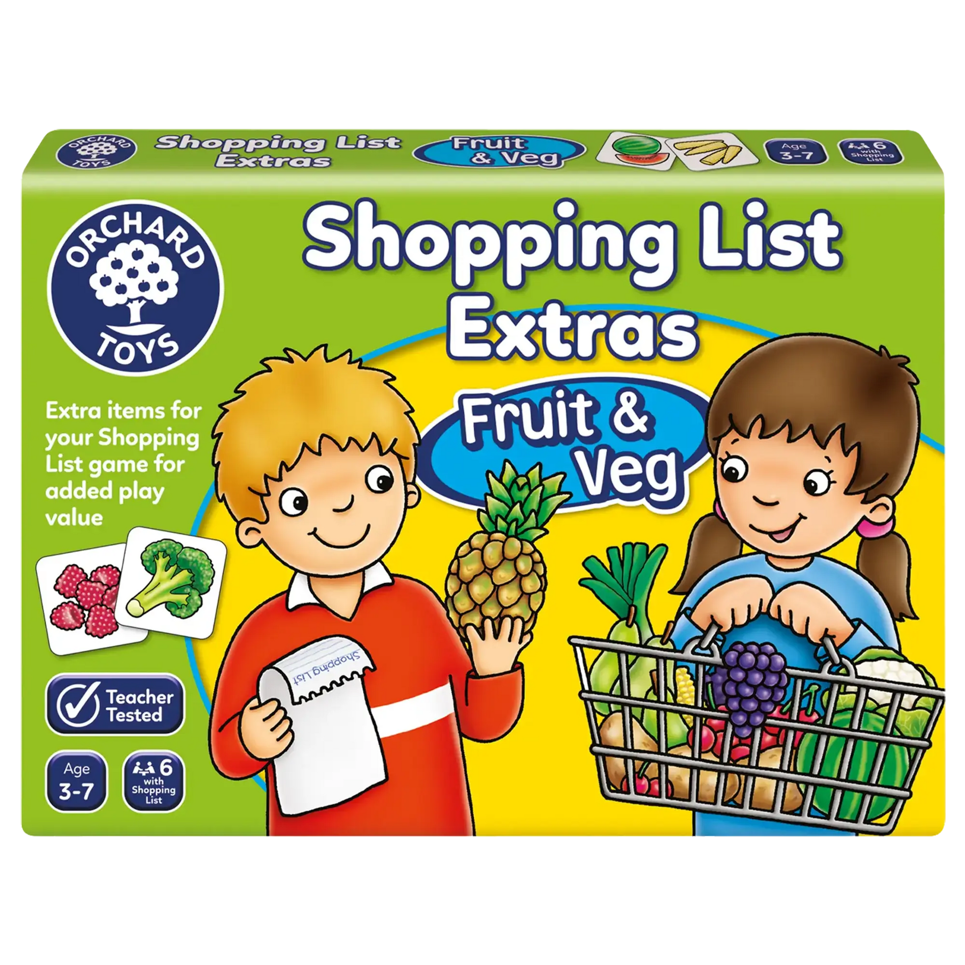 Orchard Toys Shopping List Extras - Fruit & Veg 105