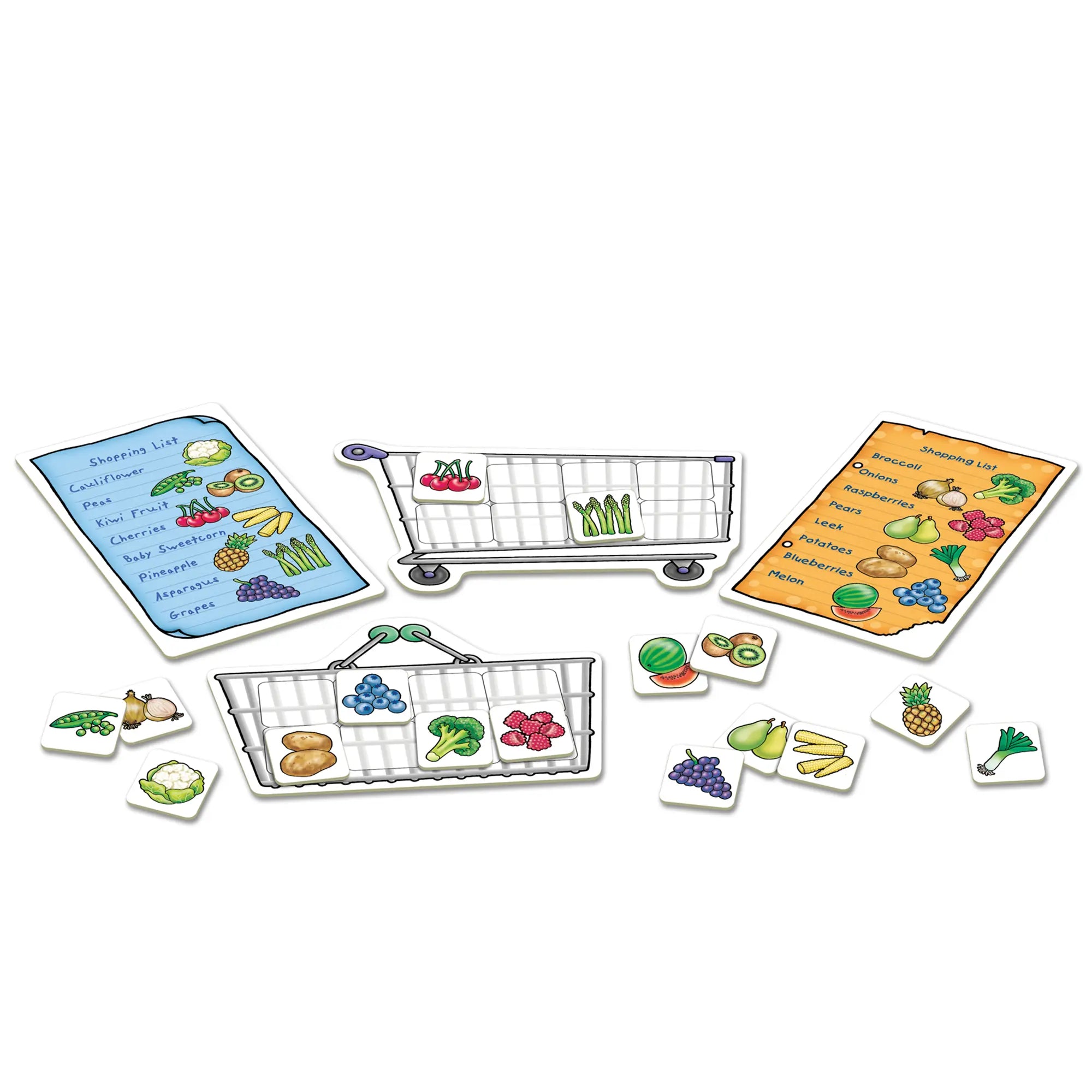 Orchard Toys Shopping List Extras - Fruit & Veg 1