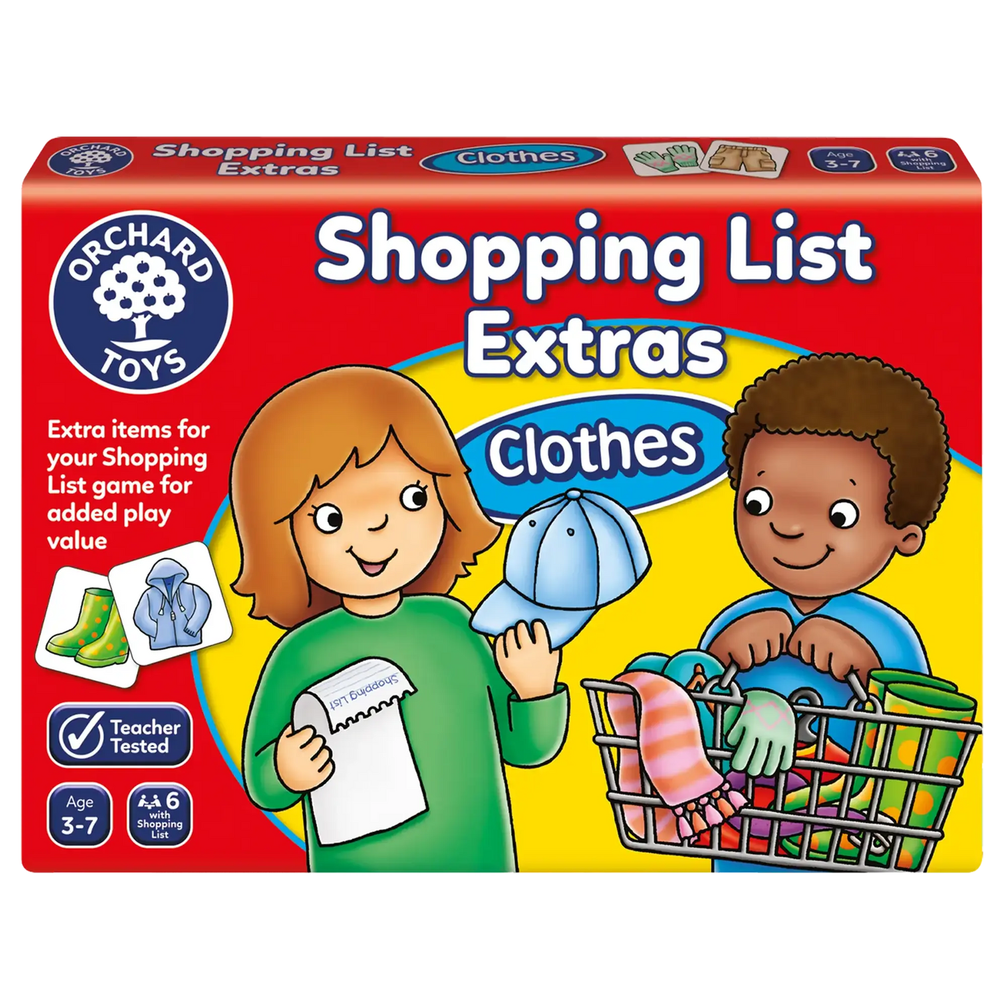 Orchard Toys Shopping List Extras - Clothes 106