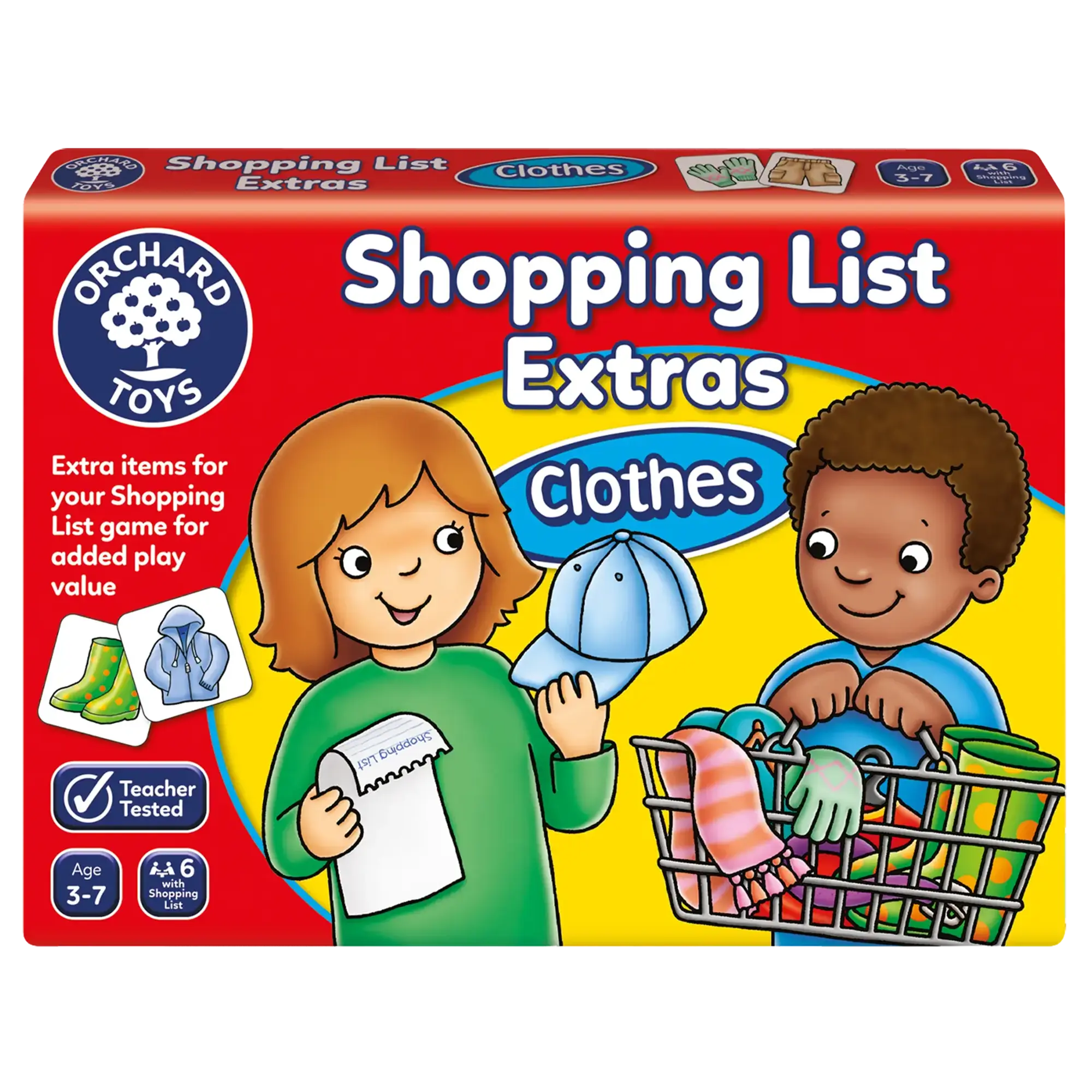 Orchard Toys Shopping List Extras - Clothes 106