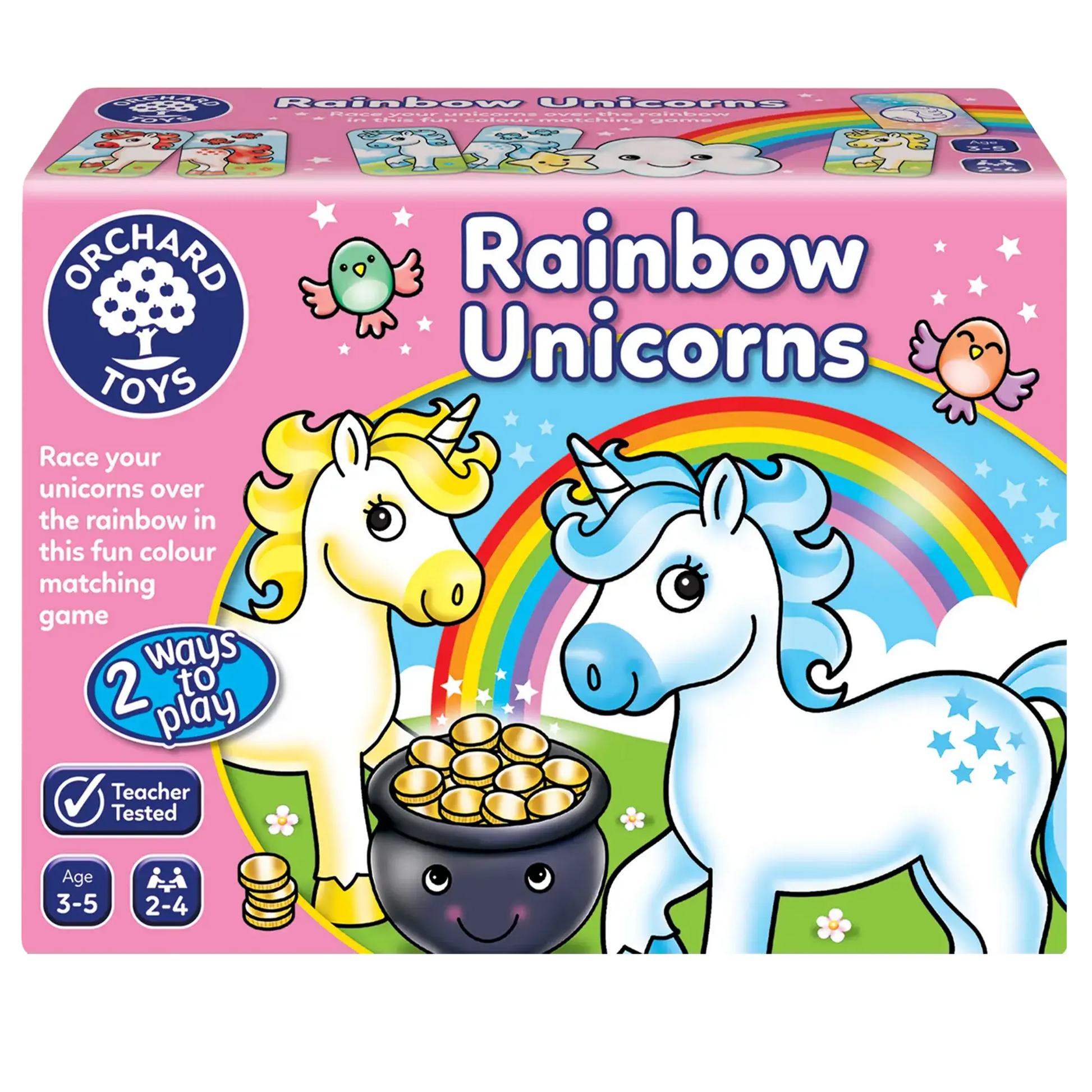 Orchard Toys Rainbow Unicorns Game 150