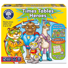 Orchard Toys Times Tables Heroes Game 151