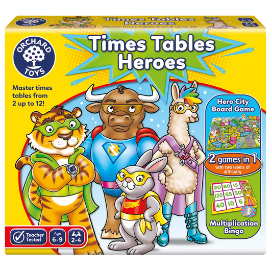 Orchard Toys Times Tables Heroes Game 151