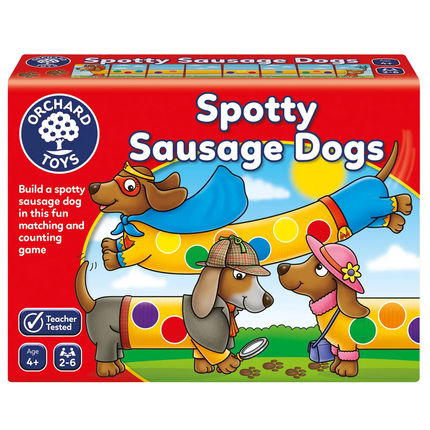 Orchard Toys Spotty Sausage Dogs Game 157