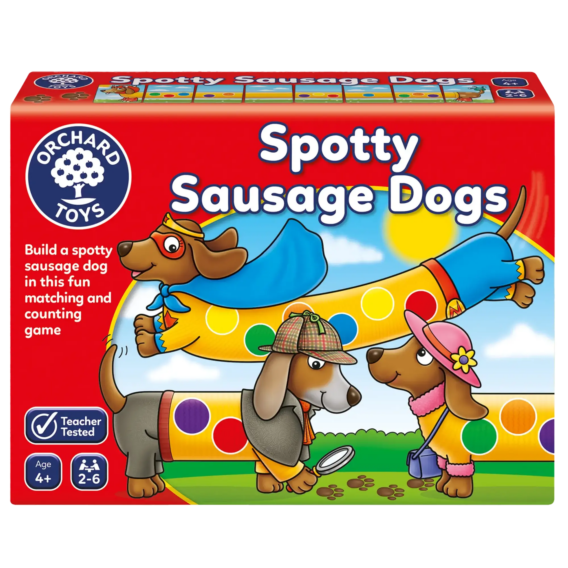 Orchard Toys Spotty Sausage Dogs Game 157