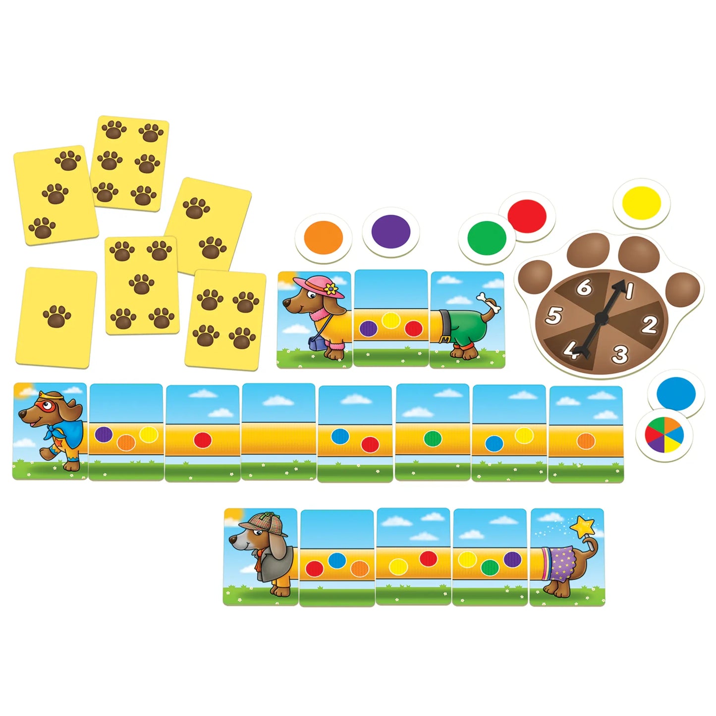 Orchard Toys Spotty Sausage Dogs Game 2