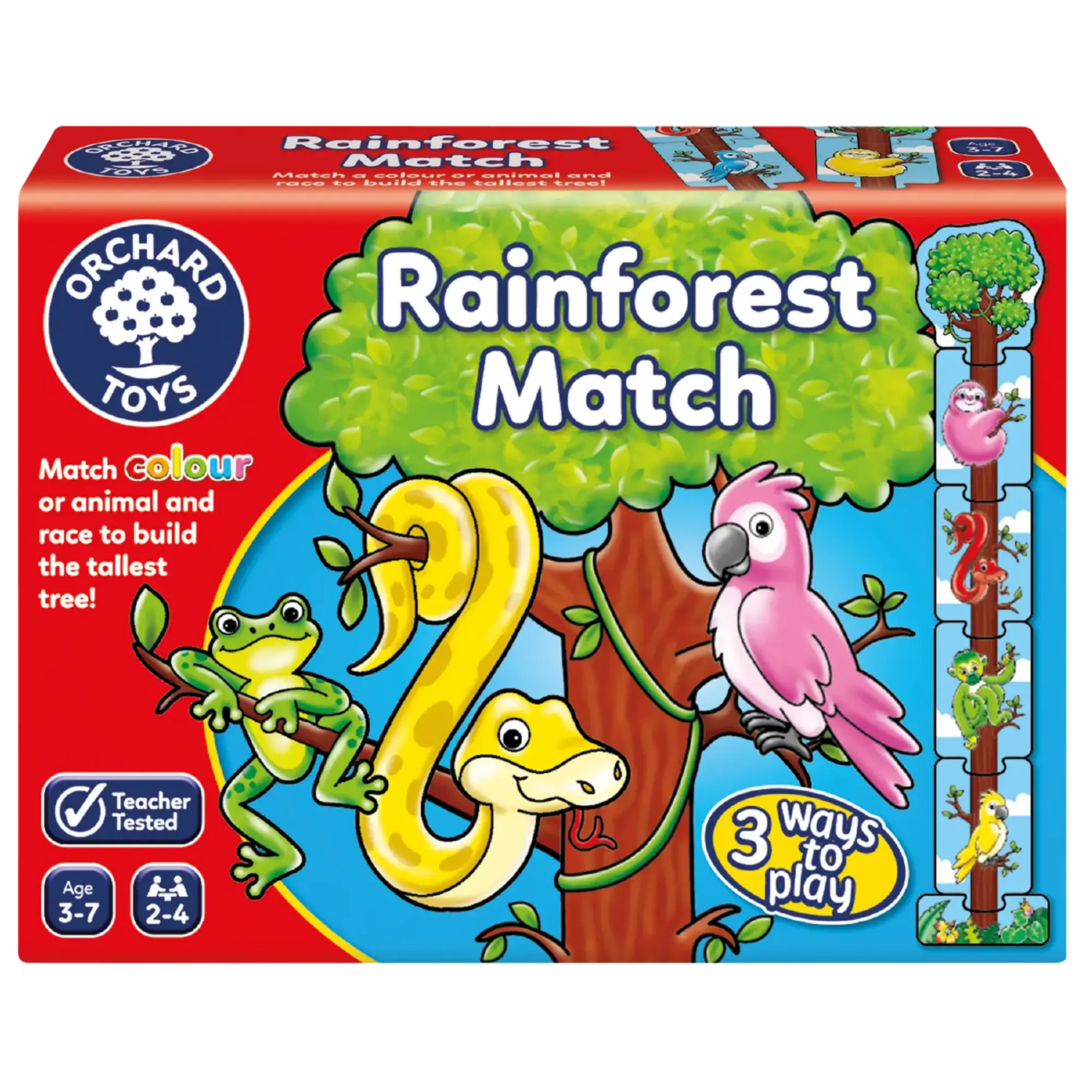 Orchard Toys Rainforest Match Game 224