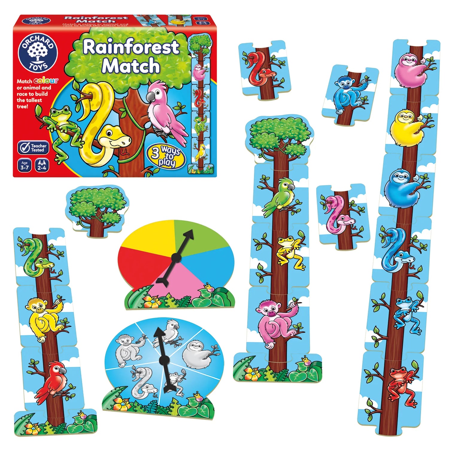 Orchard Toys Rainforest Match Game 2