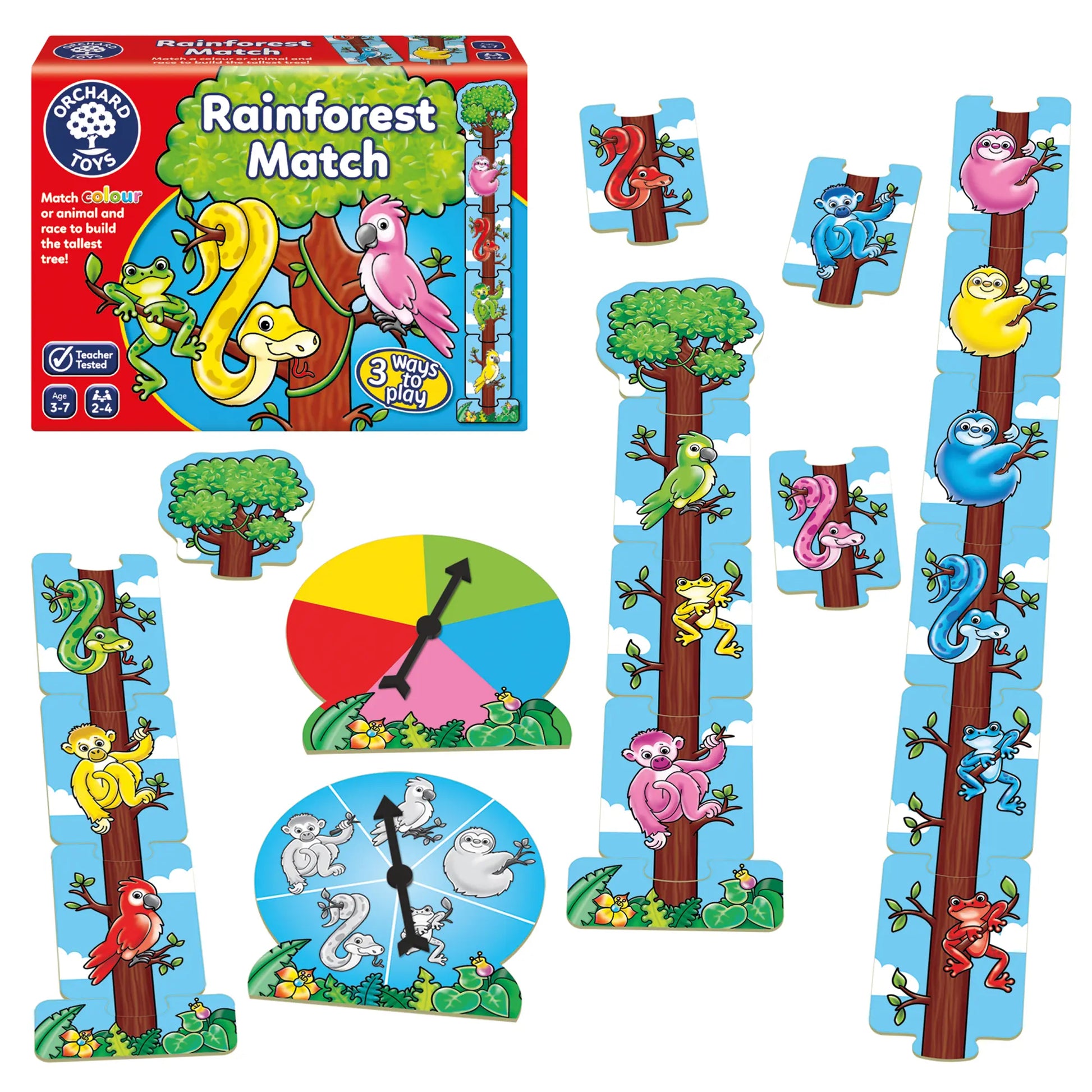 Orchard Toys Rainforest Match Game 2