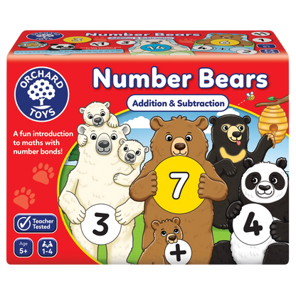 Orchard Toys Number Bears Game 226
