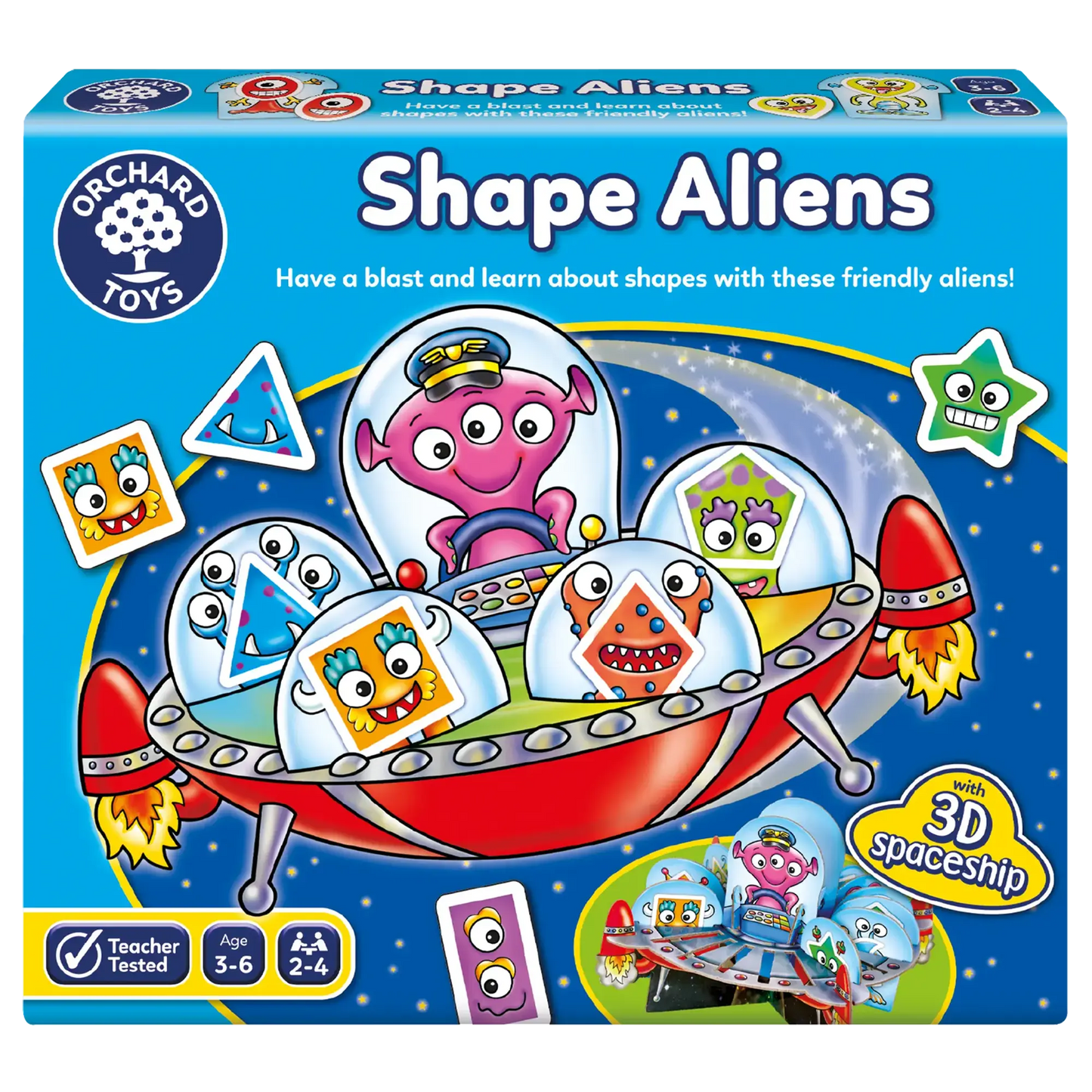 Orchard Toys Shape Aliens Game 227