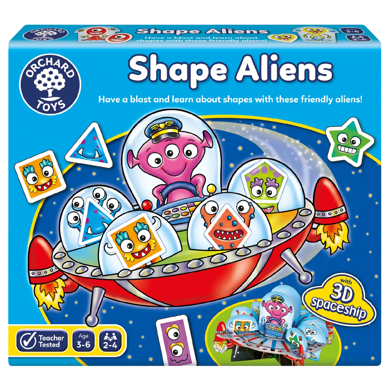 Orchard Toys Shape Aliens Game 227