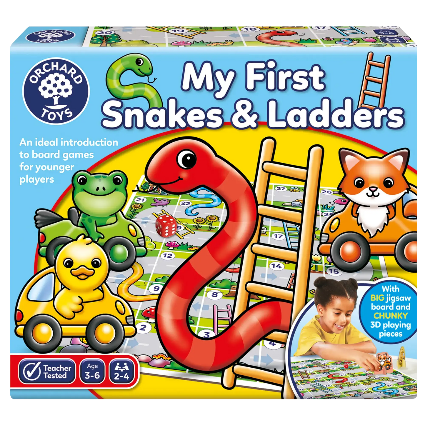 Orchard Toys My First Snakes & Ladders Game 252