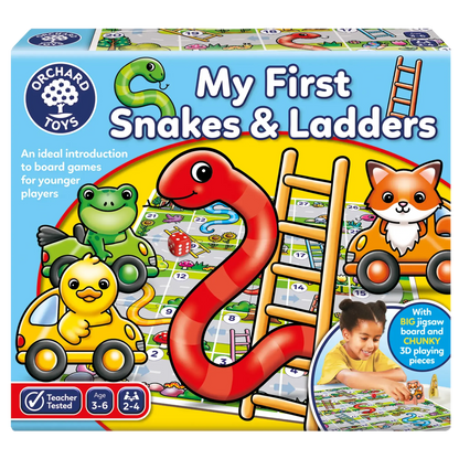 Orchard Toys My First Snakes & Ladders Game 252