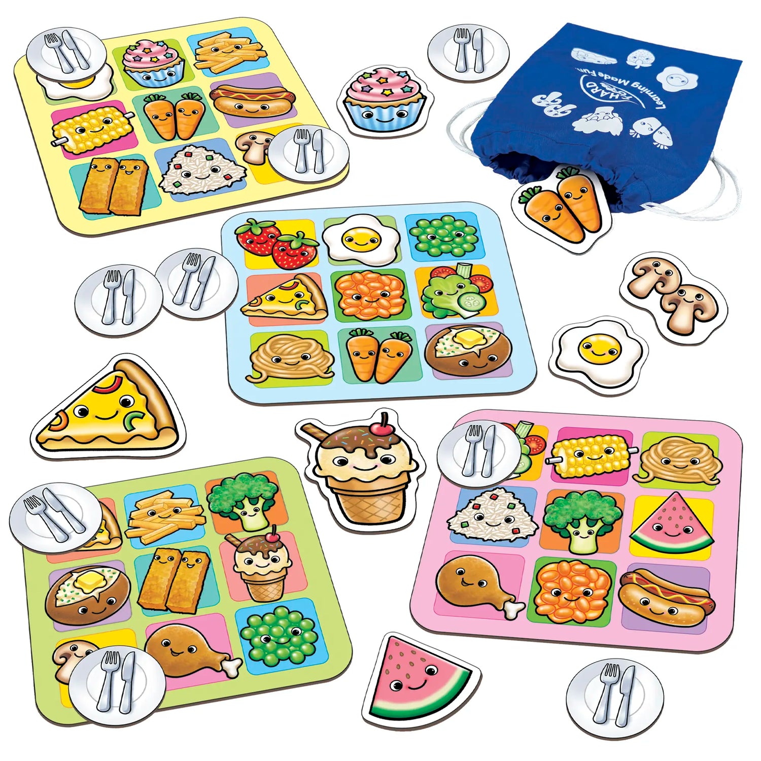Orchard Toys Fun Food Bingo Game 4