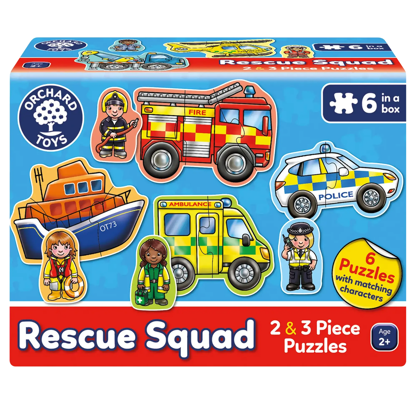 Orchard Toys Rescue Squad Jigsaw Puzzle 108