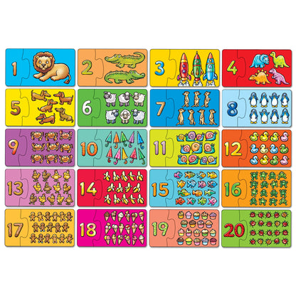 Orchard Toys Match and Count Jigsaw Puzzle 1