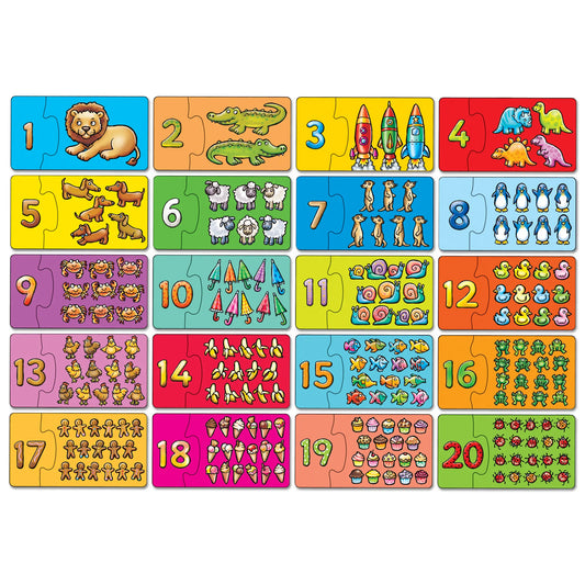 Orchard Toys Match and Count Jigsaw Puzzle 1