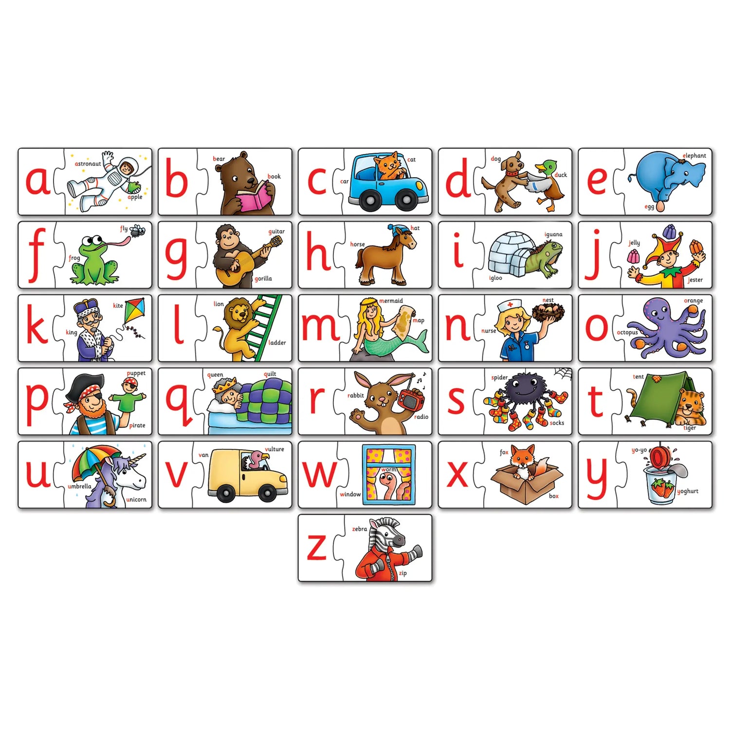 Orchard Toys Alphabet Match Jigsaw Puzzle 1