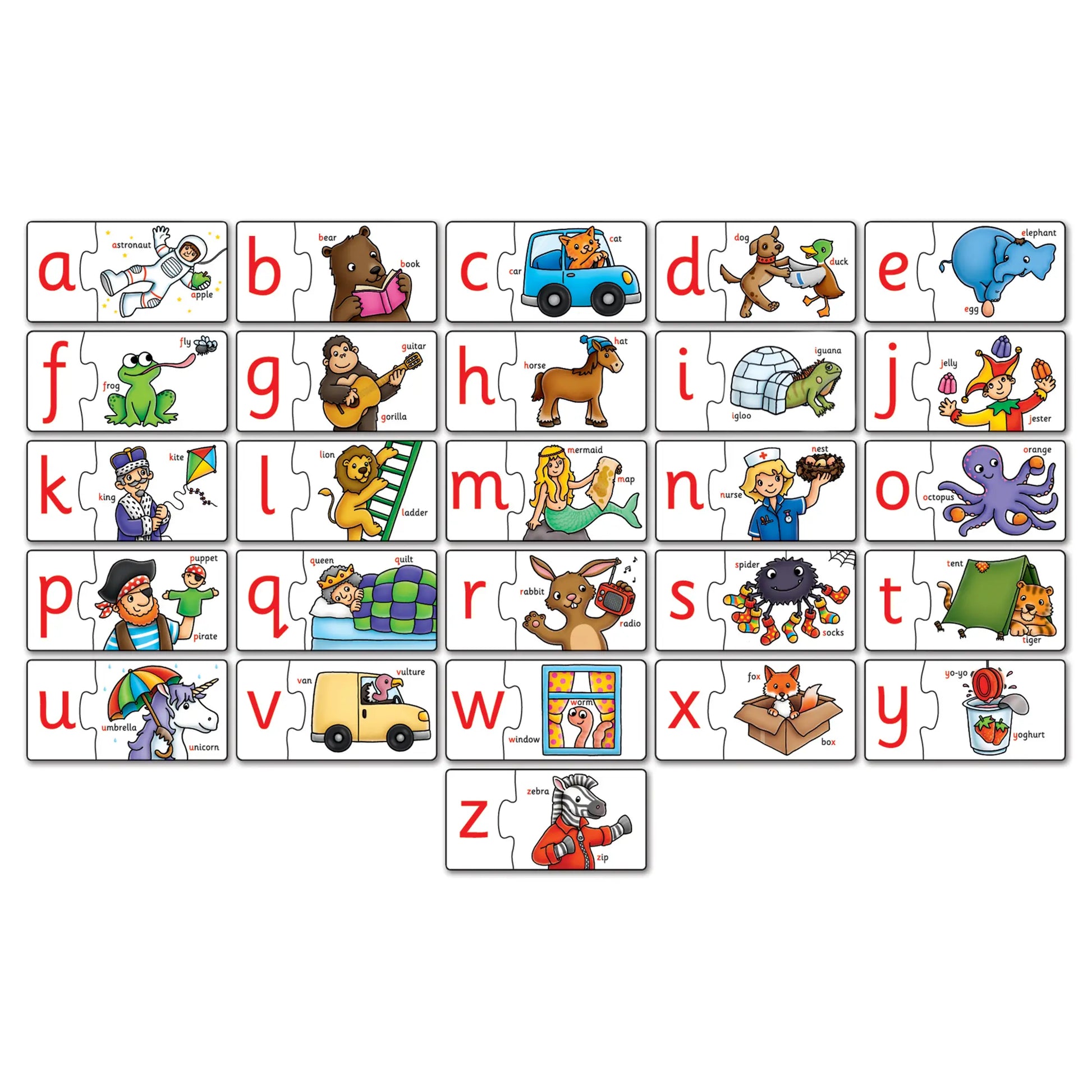 Orchard Toys Alphabet Match Jigsaw Puzzle 1