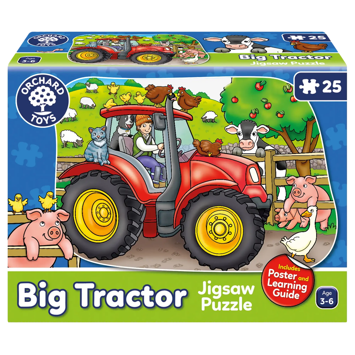 Orchard Toys Big Tractor Jigsaw Puzzle 110