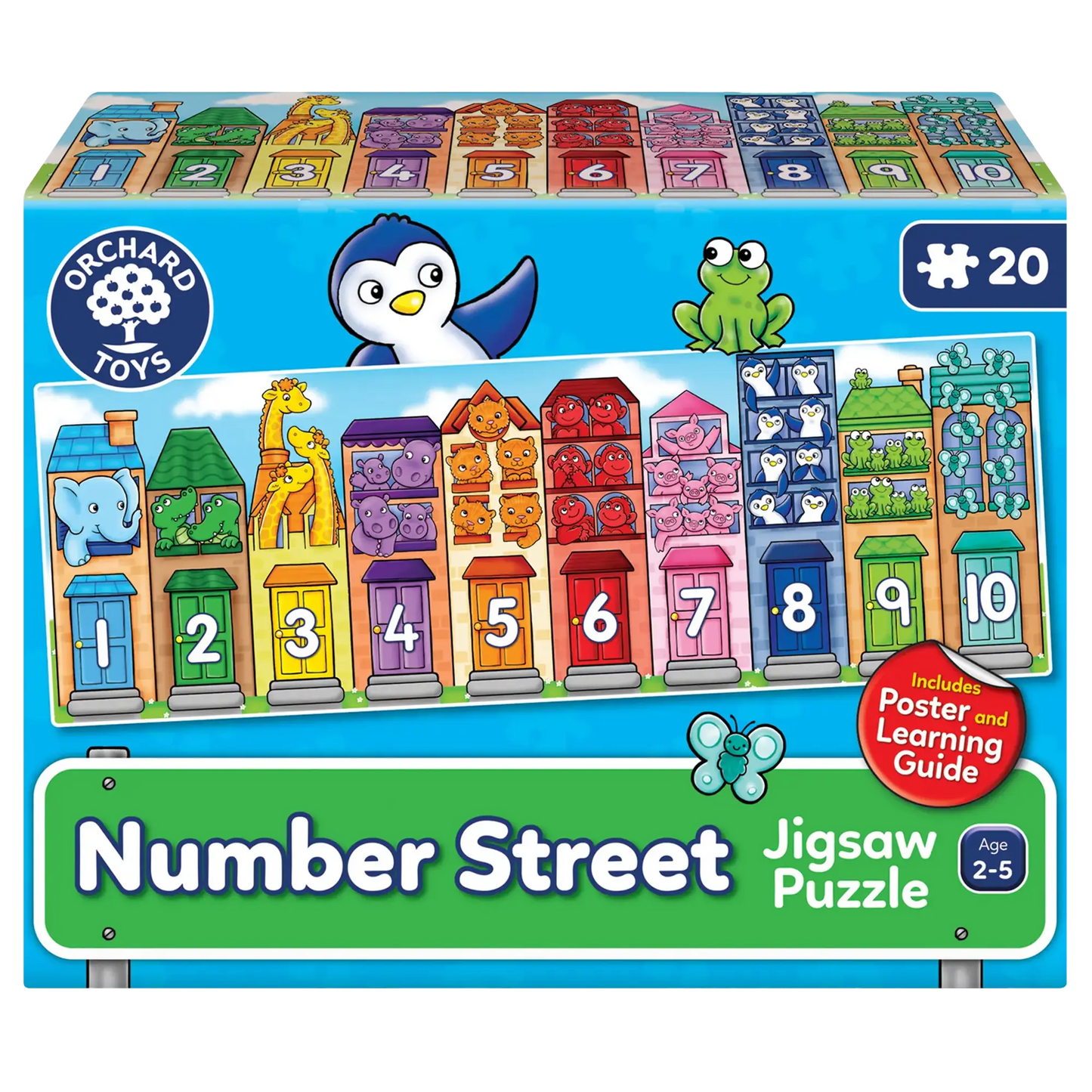 Orchard Toys Number Street Jigsaw Puzzle 144