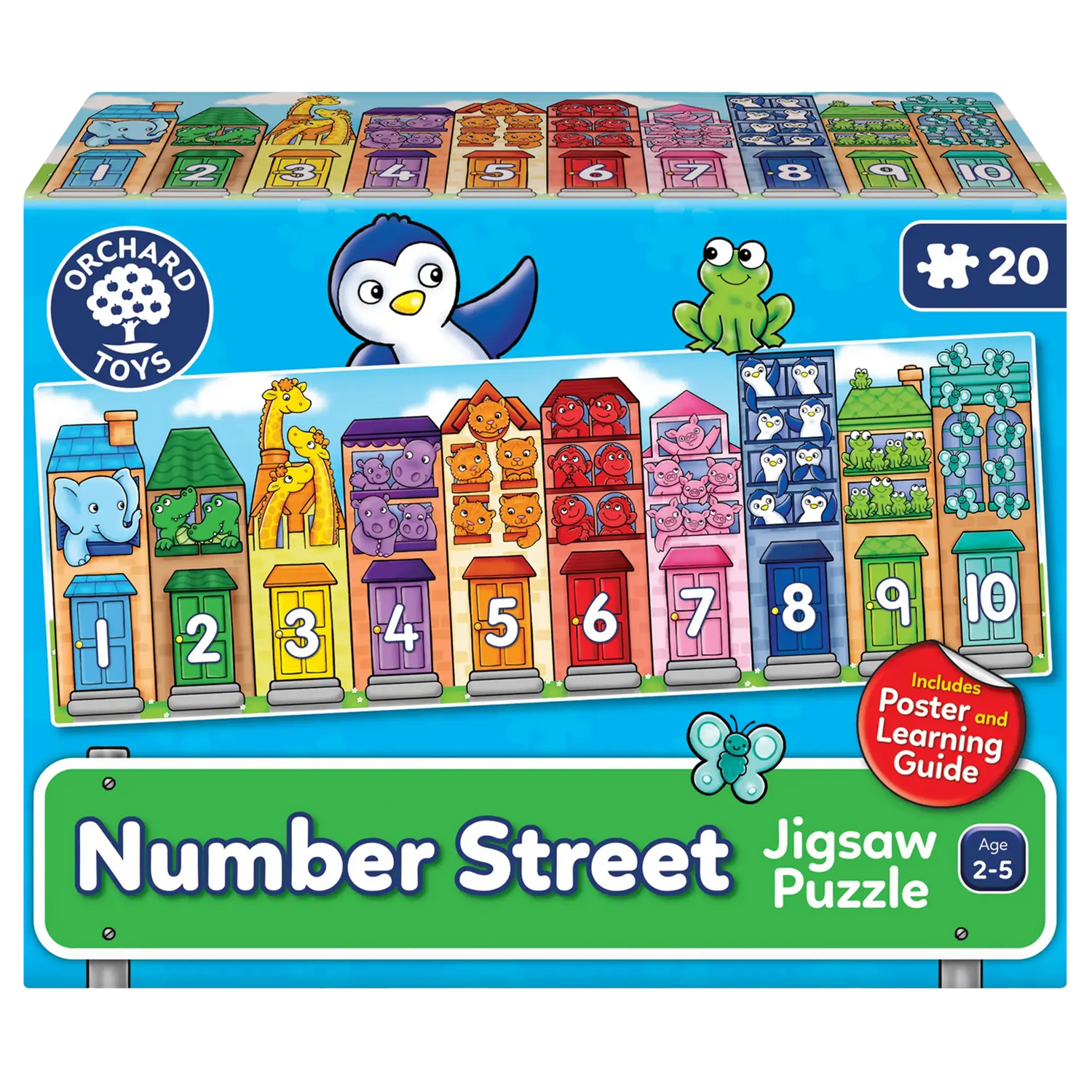Orchard Toys Number Street Jigsaw Puzzle 144