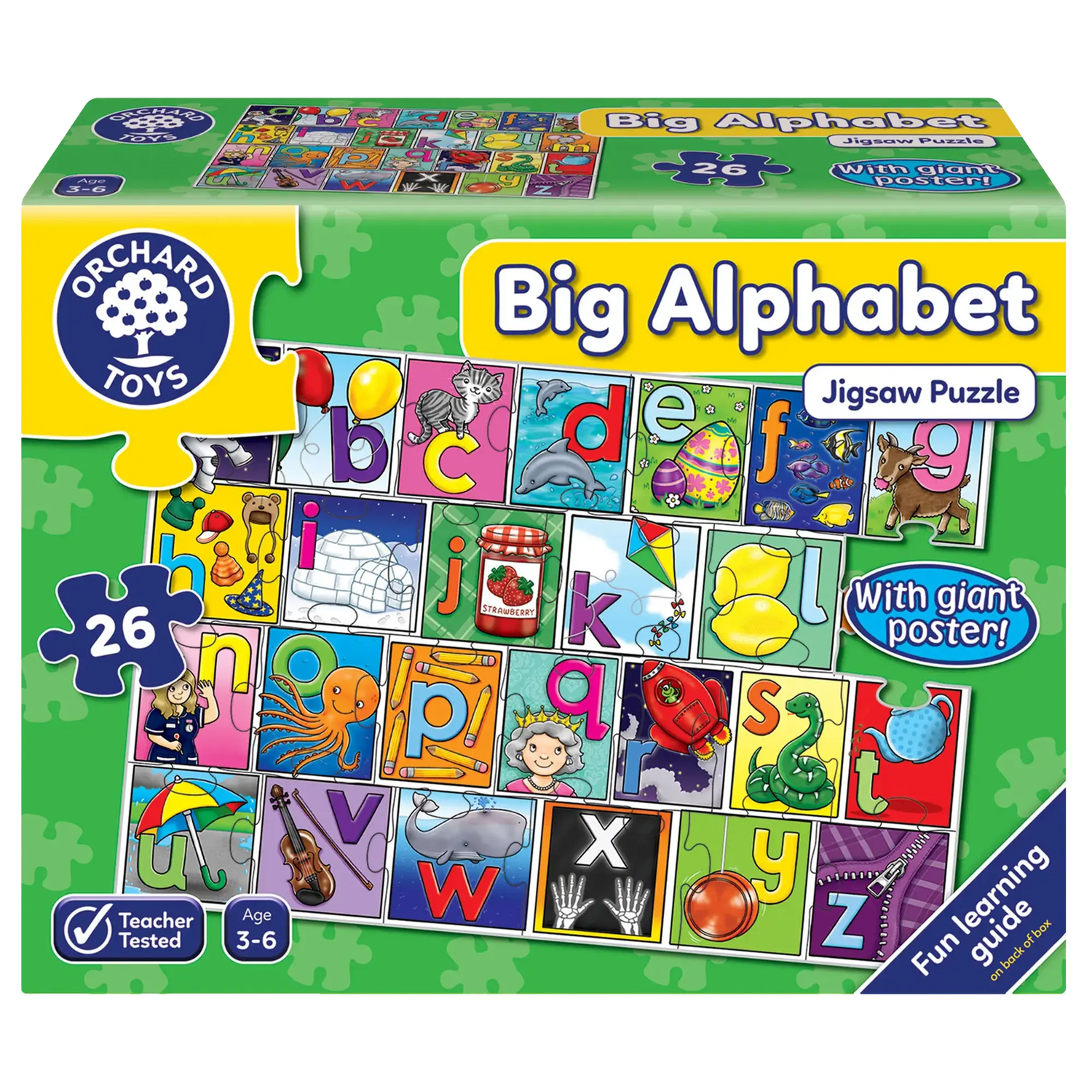 Orchard Toys Big Alphabet Jigsaw Puzzle 111