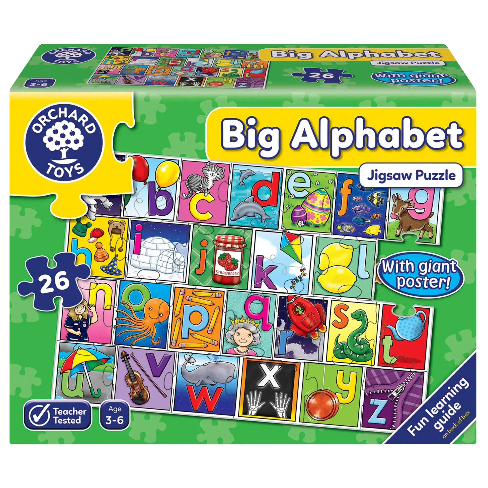 Orchard Toys Big Alphabet Jigsaw Puzzle 111