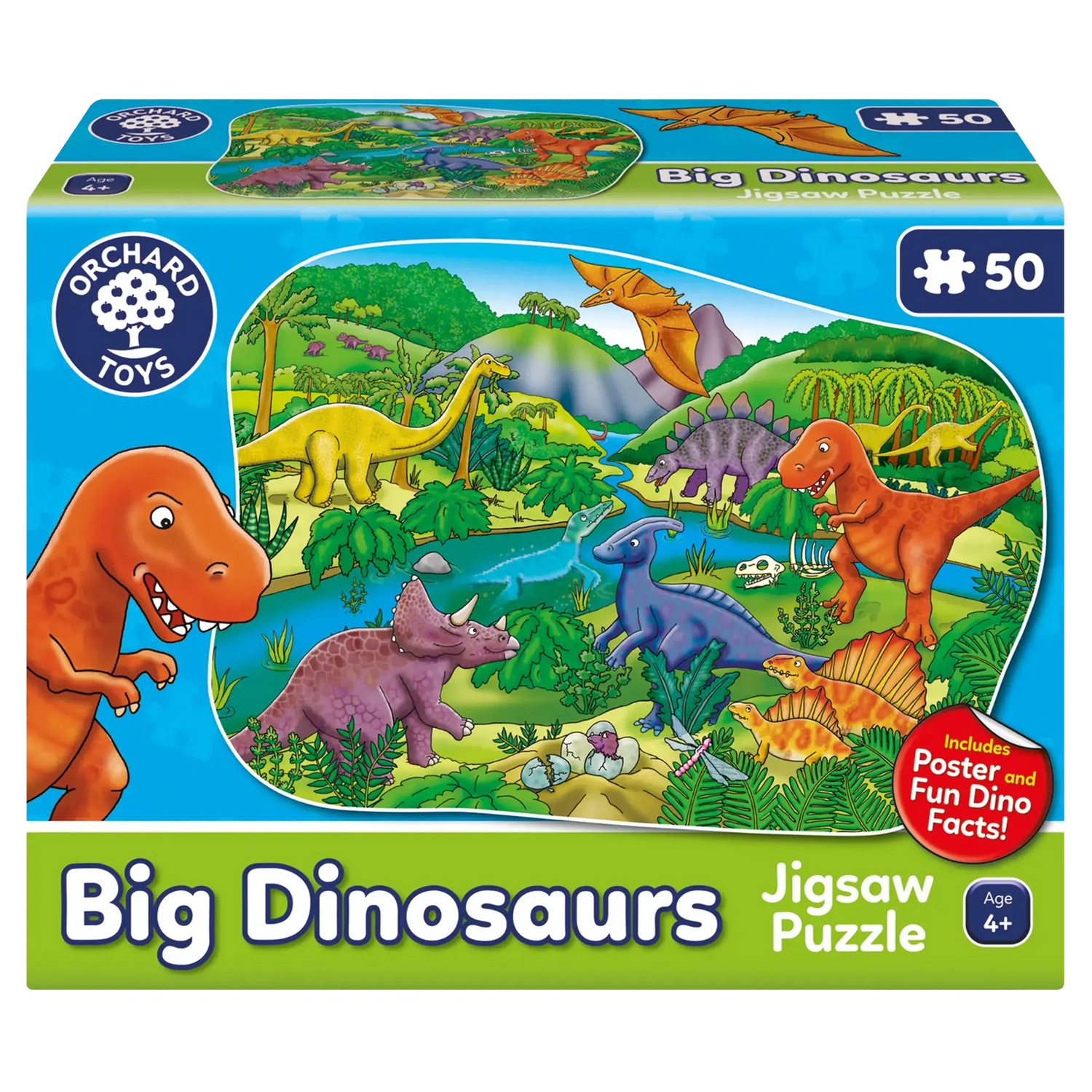 Orchard Toys Big Dinosaurs Jigsaw Puzzle 112